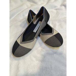 Rothy’s Round Toe Flats Buffalo Check Size 10.5